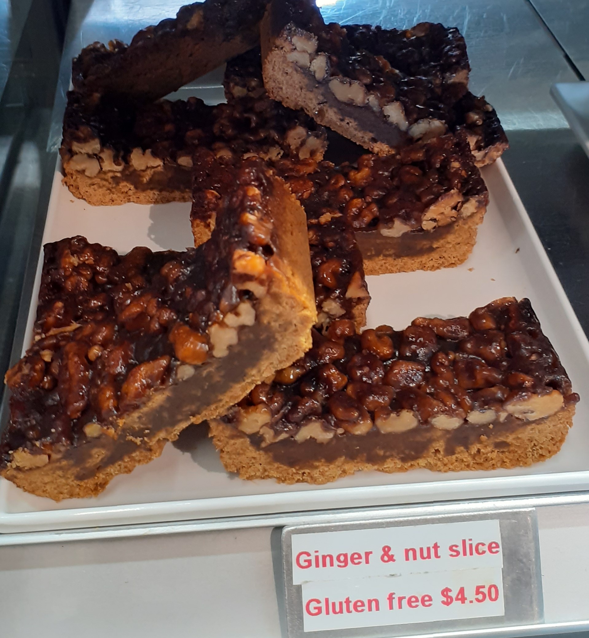 Ginger Slice at Waimangu Cafe