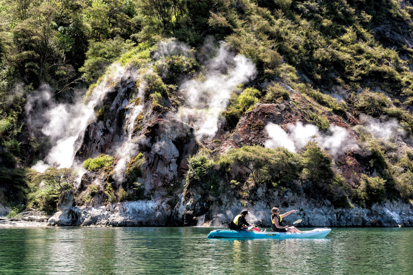 Geothermal Kayak Tours Rotorua