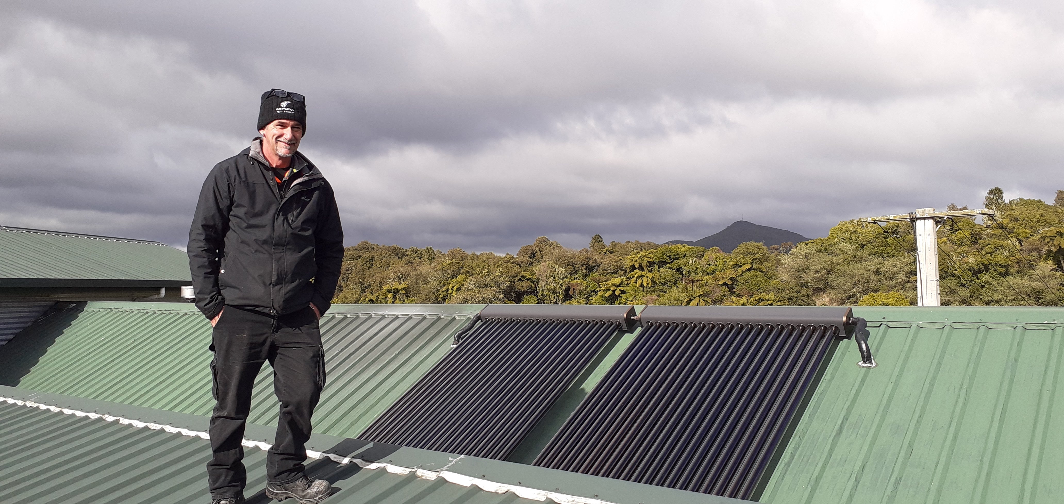 Eco-tourism Rotorua - Solar Panels at Waimangu